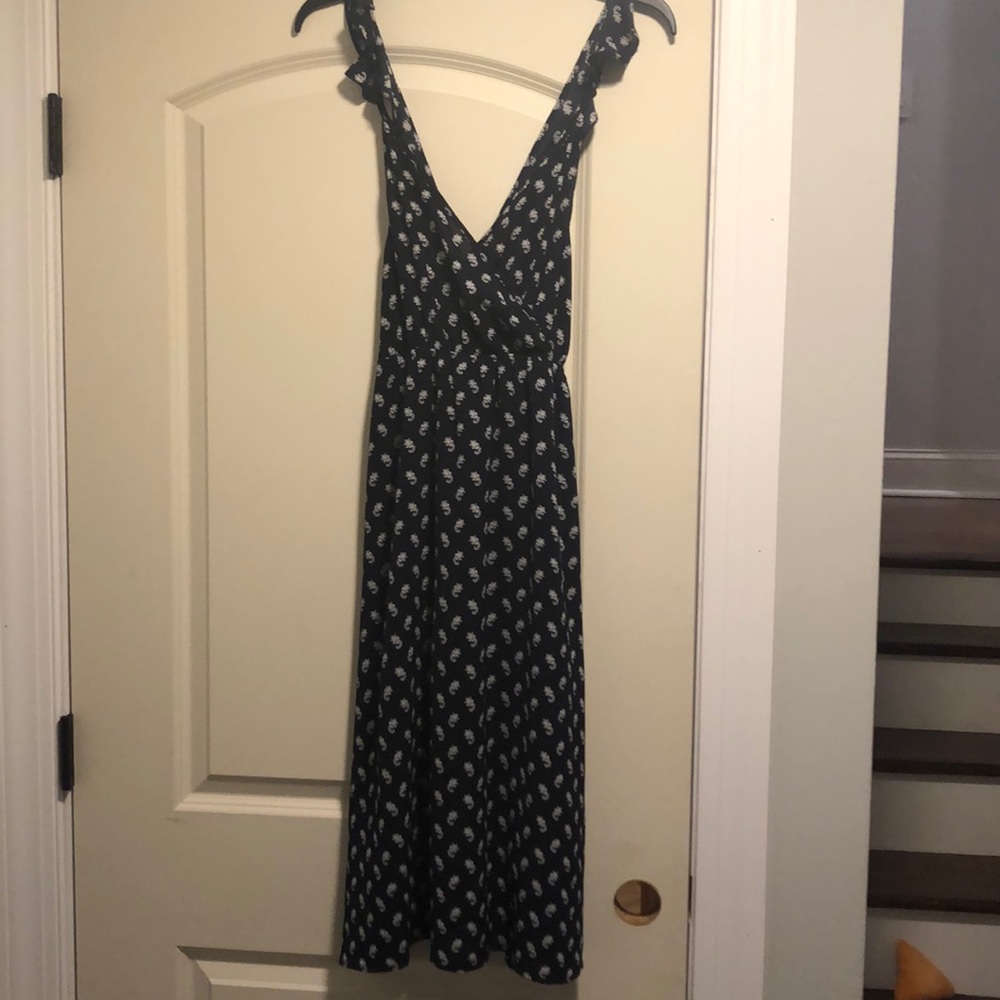 Urban Outfitters navy sun dress